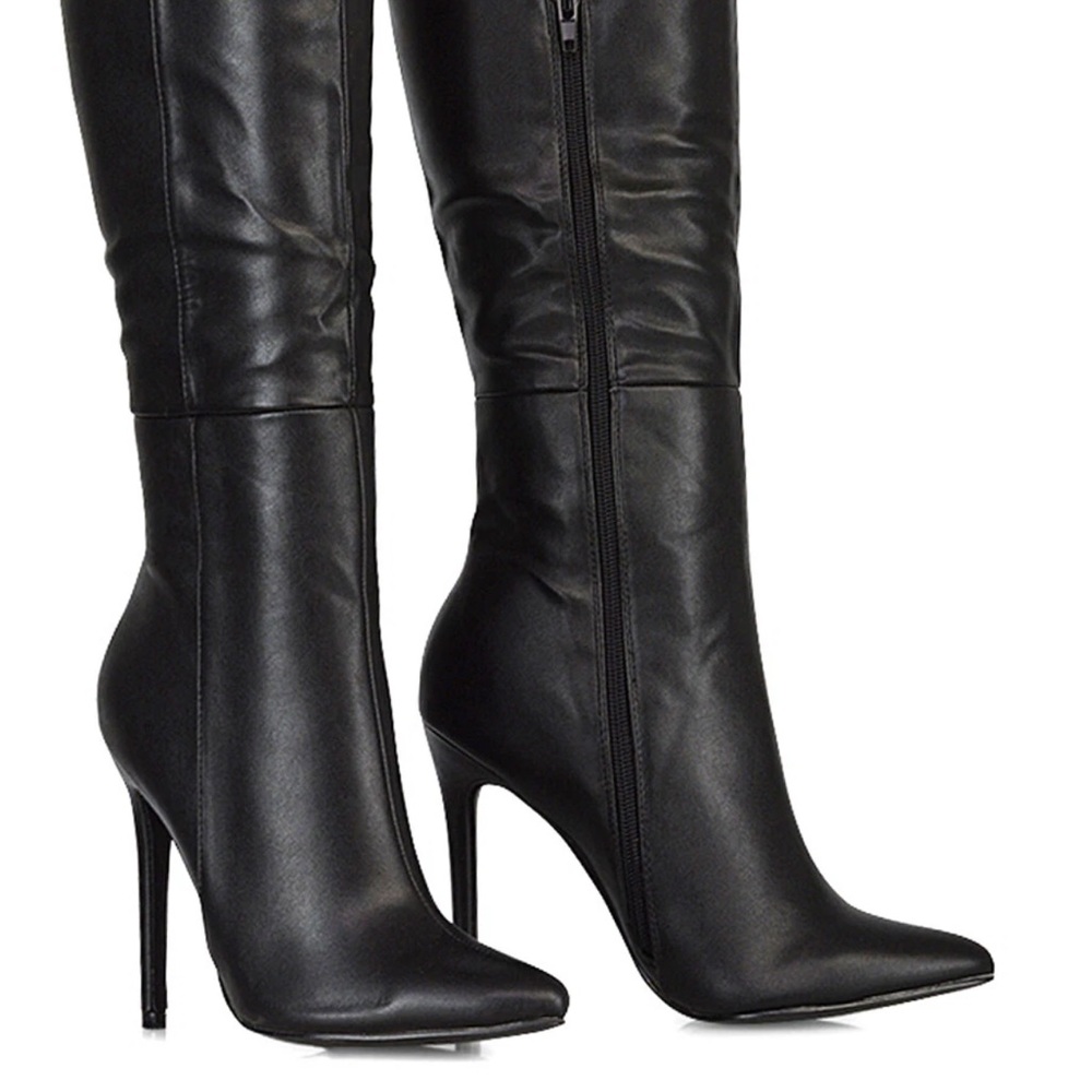 Essex glam boots. Color black. - Picture 3 of 5